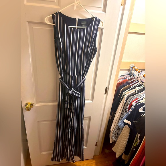 Navy Blue Striped Jumpsuit Linen Jumpsuit Dresses Hollister Striped Jumpsuit Berrylush Women Navy Blue Striped Jumpsuit Linen Jumpsuit Dresses Hollister Striped Jumpsuit Berrylush Women